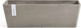 Ecopots bloempot Bruges 65 - Rechthoekig - Taupe - 65,3cm x 16,7cm x H17cm