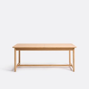 Uitschuifbare eettafel, eiken en fineer, 6 tot 10 couverts, SOLERON