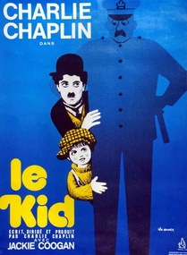 Kunstfotografie Charles Chaplin, Le Kid, (30 x 40 cm)