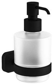 Eastbrook Asti messing zeepdispenser zwart mat