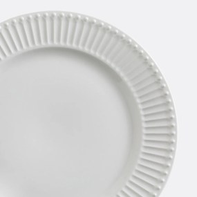 Set van 6 platte borden in porselein, Jewely