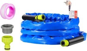VEVOR 15 voet verwarmde waterslang voor camper, verwarmde drinkwaterslang met gegolfde afdekking, vorstbescherming tot -45 °F, automatisch zelfregulerend, binnendiameter 5/8 inch