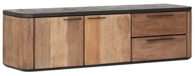 DTP Home Soho Hangend Tv-meubel Teak En Mortex 150 Cm - 150x40x42cm.