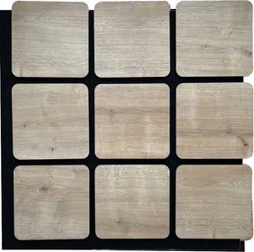 Kubus Vilt Woodie Paneel Light -  cm x  cm x  cm | 2.8 kg | Paneli akoestische wandpanelen - AKU Wandpanelen