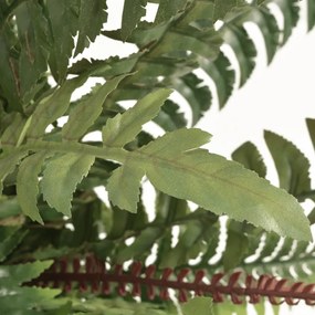 vidaXL Kunst varen plant met pot 50 cm groen