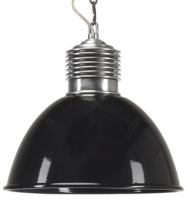 Loft Industrie Hanglamp Hoogglans Zwart