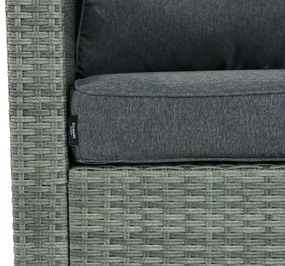 Hoek loungeset 5 personen Wicker Grijs  Domani Furniture Rocco