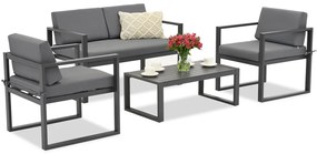 Merlo Garden Point tuinset antraciet