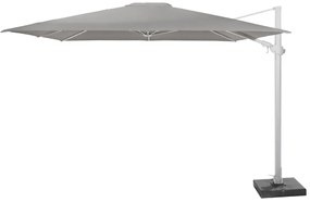 4 Seasons Outdoor Siesta PREMIUM 300 x 300 cm parasol charcoal/wit frame SALE  Parasol    antraciet weerbestendig