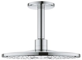 GROHE Rainshower SmartActive 310 Hoofddouche - 31cm - 2 straalsoorten - plafondarm 14.2cm - chroom 26477000