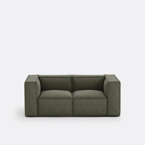 Moduleerbare bank, 2-zit, getextureerde stof, Seven