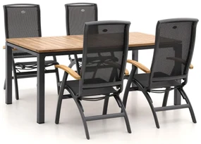 Hartman Da Vinci/Linosa 180cm dining tuinset 5-delig verstelbaar