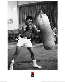 Kunstdruk Muhammad Ali - Punch Bag, (60 x 80 cm)