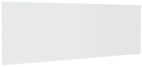 vidaXL Hoofdbord wandmodel 240x1,5x80 cm bewerkt hout wit