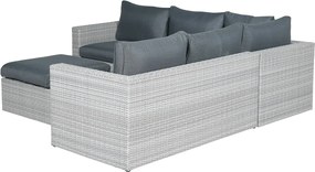 Garden Impressions Bruno loungeset 4-delig - licht grijs