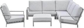 Garden Impressions Coba hoek loungeset 5-delig - taupe