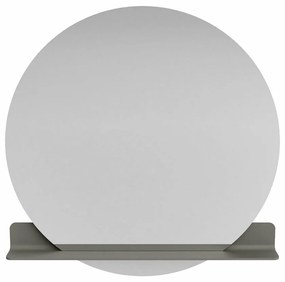 Mondiaz Spot spiegel rond Ø110cm met planchet smoke