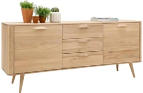 Goossens Dressoir Bjarte, 2 deuren 3 laden