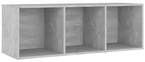 vidaXL Tv-meubel 107x35x37 cm spaanplaat betongrijs