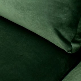 Fauteuil - Violet - velours Brunei groen 45