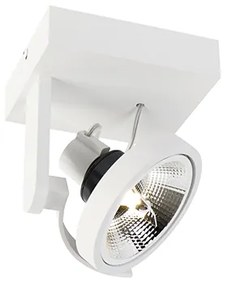 Moderne Spot / Opbouwspot / Plafondspot wit - Master 111 Modern GU10 Binnenverlichting Lamp