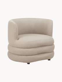 Design bouclé fauteuil Solomon