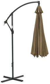 Garden Impressions Athene Zweefparasol Ø300 cm taupe