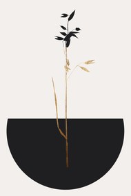 Ilustratie Planta Negra, Kubistika, (26.7 x 40 cm)