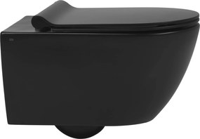 Ben Segno 2.0 hangtoilet met Free flush en Xtra glaze+ incl. slimseat toiletbril mat zwart