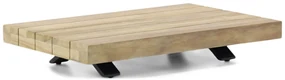 Stoel en Bank Loungeset 5 personen Aluminium/Teak Old teak greywash  Santika Furniture Santika