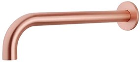 Mueller Cobre inbouw muuruitloop 30cm geborsteld koper