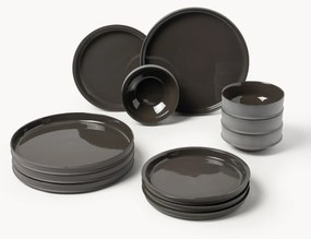 Serax x Kelly Wearstler, porseleinen serviesset Dune, 4 personen, 12-delig