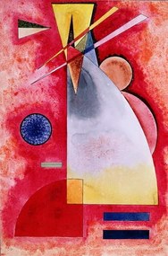 Kunstreproductie Intermingling, 1928, Wassily Kandinsky
