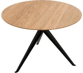 Goossens Excellent Eettafel Kopenhagen, Rond 110 x 110 cm