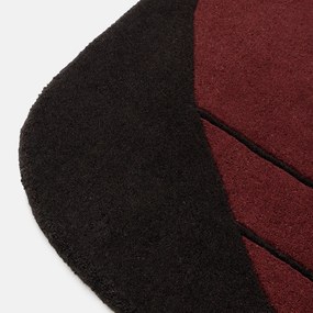 Asymmetrisch wollen vloerkleed, NODIN