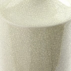 Gebarsten aardewerk vaas, hoogte 36 cm, CATANE