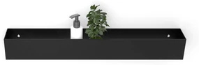 Looox Colour Shelf BoX Planchet 60x10x10 cm Mat Zwart
