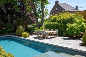 4 Seasons Sempre/Belair tuinset - 240x100 cm. - 7-delig