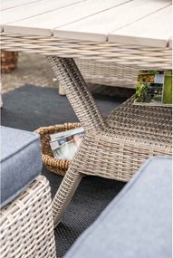 Garden Impressions Nova lounge dining set 6-delig incl stoelen - mystic grey