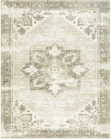 Handgeweven wasbaar laagpolig vloerkleed Kushim