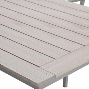 Garden Impressions Amarillo tuinset 5-delig - Penedo tuintafel 160x90 taupe