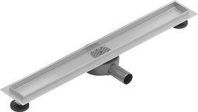 Mexen Flat 360° draaibare lineaire afvoerkast 70 cm, inox - 1040070