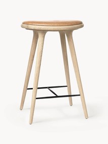 Eikenhouten barkruk High Stool