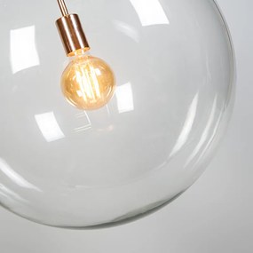 Eettafel / Eetkamer Moderne hanglamp koper 50 cm - Ball Design, Modern E27 bol / globe / rond Binnenverlichting Lamp