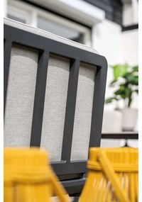 Garden Impressions Sentosa loungeset 4-delig - donker grijs