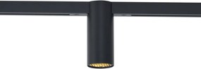 Moderne spot zwart voor railsysteem 1-fase GU10 35mm - Slimline Nubee Honey