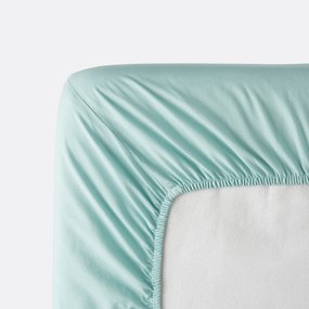 Effen hoeslaken in gewassen katoen, omslag 30 cm, Scenario