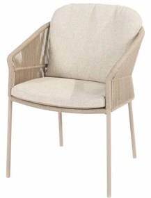 Taste by 4 Seasons Florence tuinstoel latte Tuinstoel   taupe weerbestendig