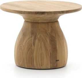Loungetafel SUNS | Rond | Tuintafel Teakhout | Ø55cm | Kees Smit Tuinmeubelen