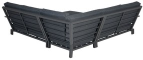 Garden Impressions Coba loungeset 4-delig - donker grijs
